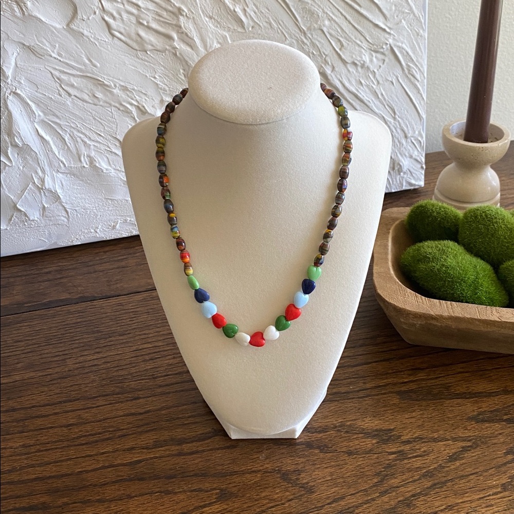 Vintage Glass Mardi Gras Beads